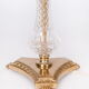 Pair of bronze bedside lamps