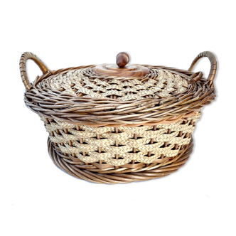 Panier de rangement vintage