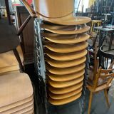 Set of 12 G. Piretti chairs for Castelli.