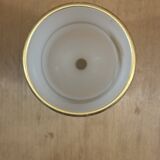 White opaline vase