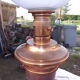 White opaline 50s Mazda lamp