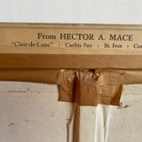 Peinture maritime originale – “Statsraad Lehmkuhl”, voile norvégienne