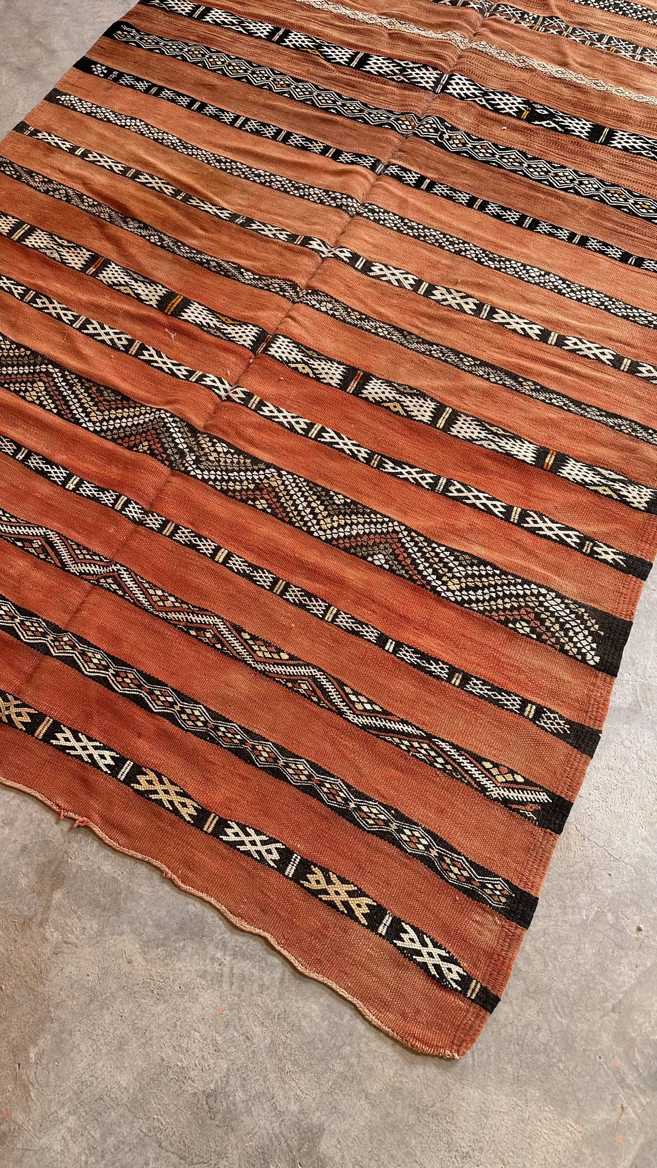 Moroccan Kilim Zayan Rug