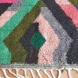 Tapis berbère boujaad motifs coloré 250/150 cm