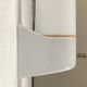German ceramic wall lights mid-century 6063 by Wilhelm Wagenfeld for Lindner, 1960s, set of 2.