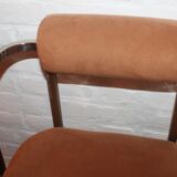 Set de 2 chaises Belgo chrome vintage 70's