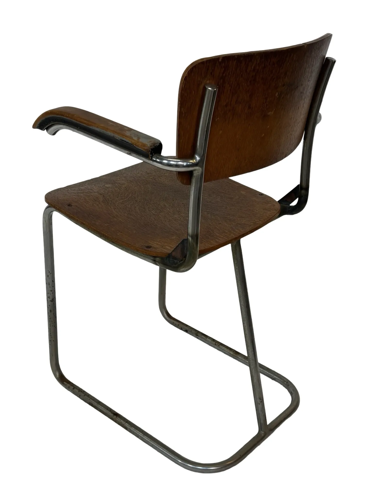 Vintage Plywood bauhaus style dining chair desk chair 50's Design
