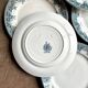 6 Moulin des Loups flat plates in iron clay, “Summer” service