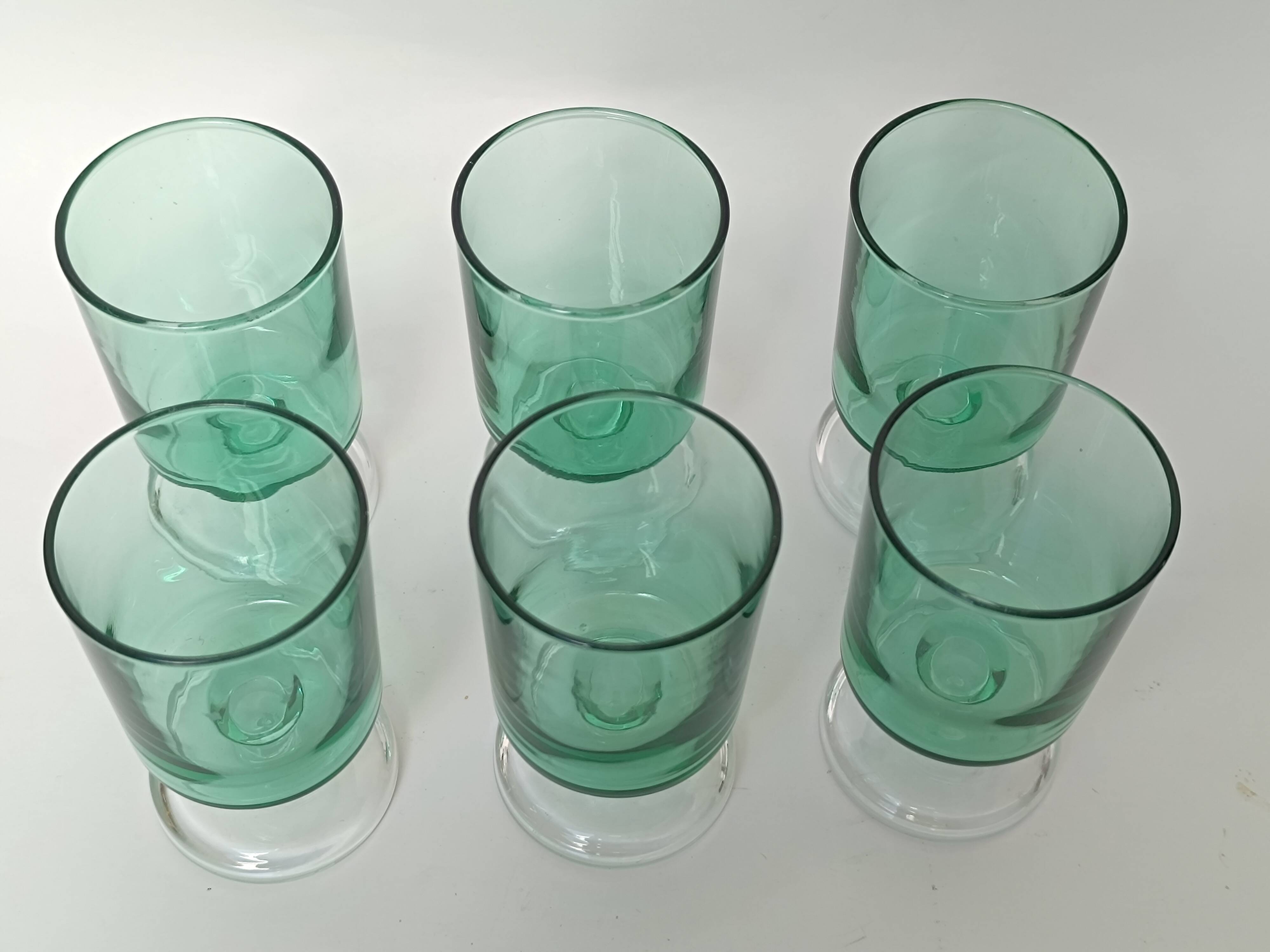 Luminarc white wine glasses