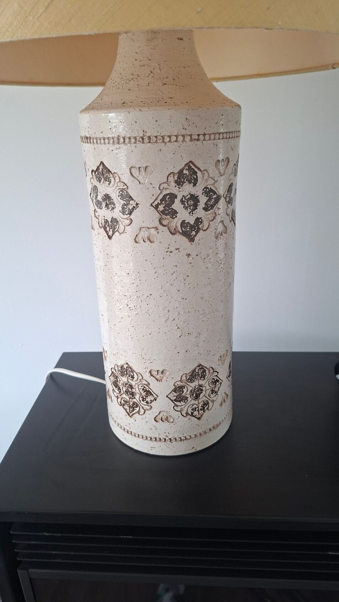 Ceramic lamp by Aldo Londi for Bitossi