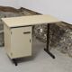 Beige Formica desk 1970