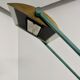 Postmodernist 1980s vintage metal halogen lamp