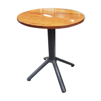 Table ronde pied noir