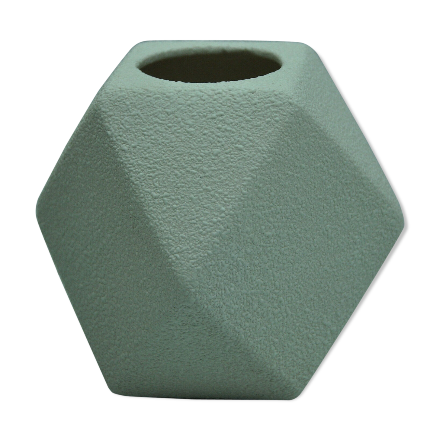 Vase porcelaine perlée corail design