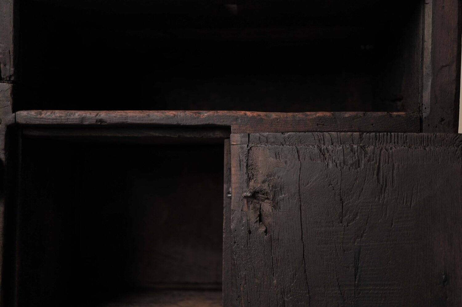 Mountain furniture in solid wood, Folk Art, 19th century