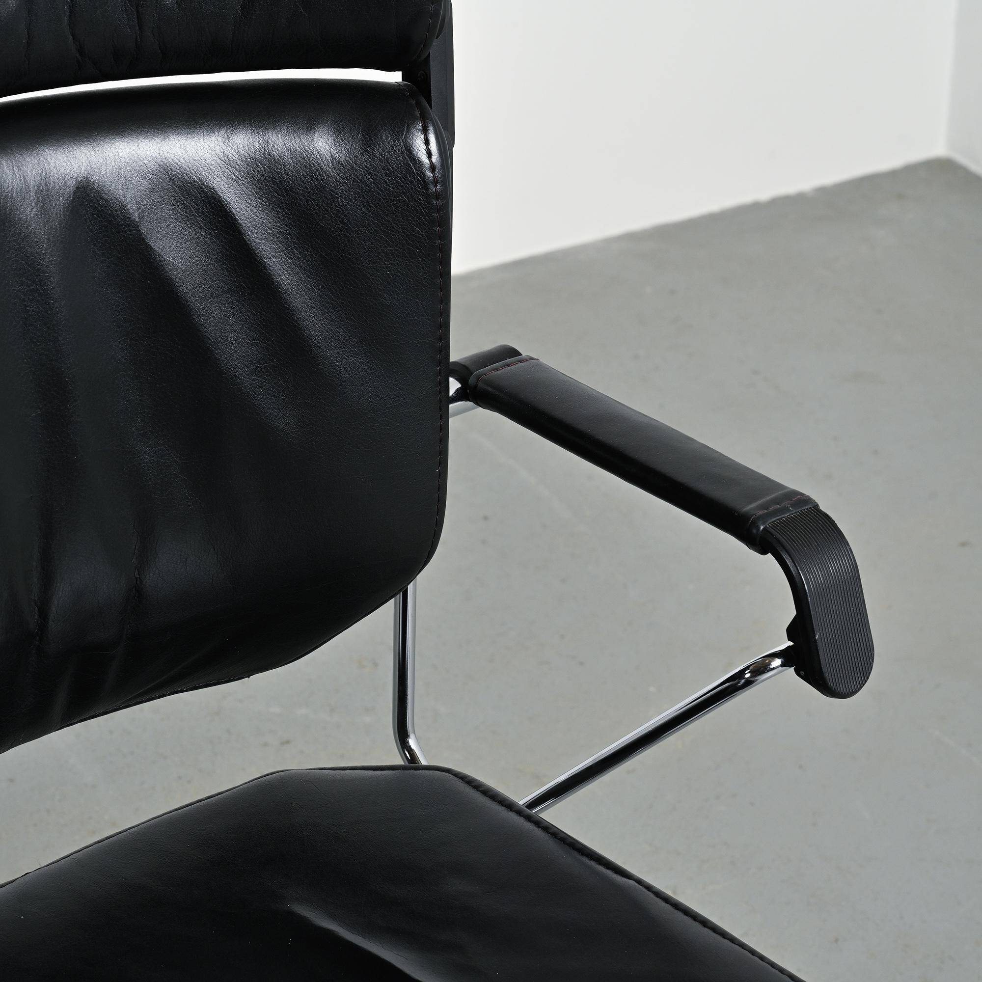 Fauteuil de bureau Giroflex 33 par Giroflex Suisse, début des années 1970