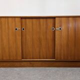 Modernist enfilade in rosewood attributed to O. Borsani, Italy circa 1970.