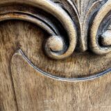 Louis XV style sideboard in walnut and marble