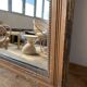 Old foot mirror gilded