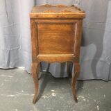 Side cabinet in oak period LOUIS XV 18 eme Country furniture Fifth wheel Table