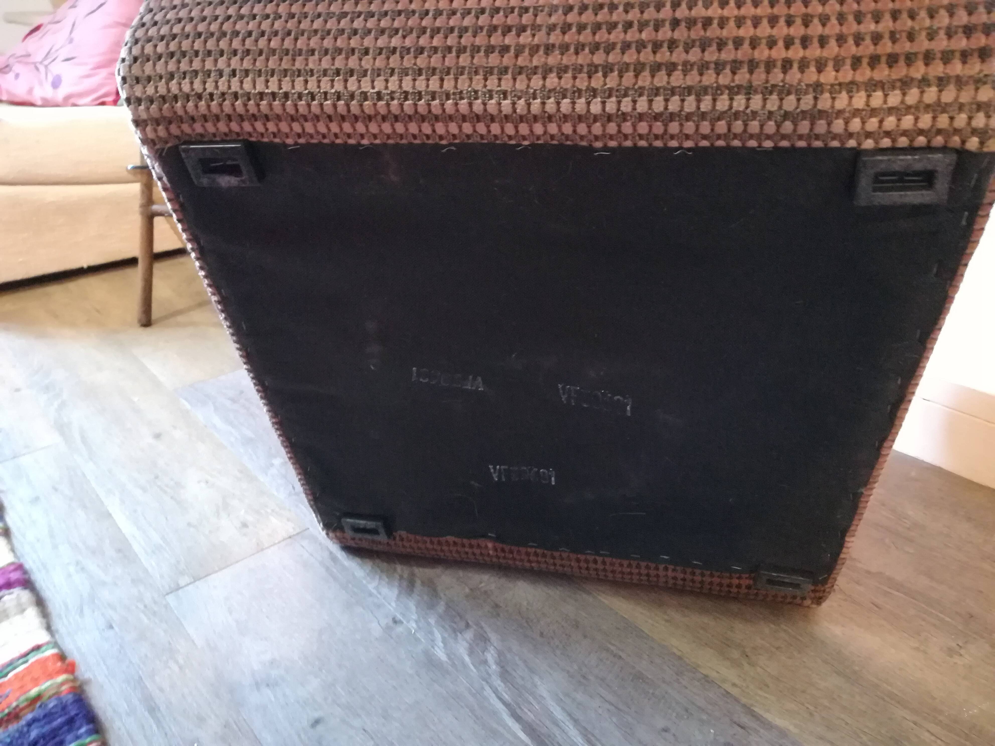 vintage velvet heater from the 70s and 80s