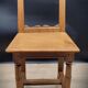 Solid wood country chair