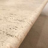 1970 travertine coffee table