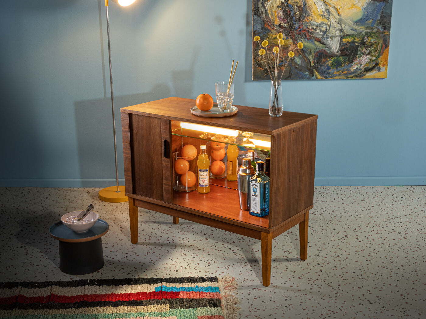 1960s bar cabinet