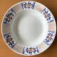 6 antique deep plates in Gien earthenware