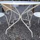 Salon de jardin table plus 2 chaises