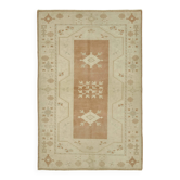 Tapis vintage anatolien turc 122 cm x 186 cm
