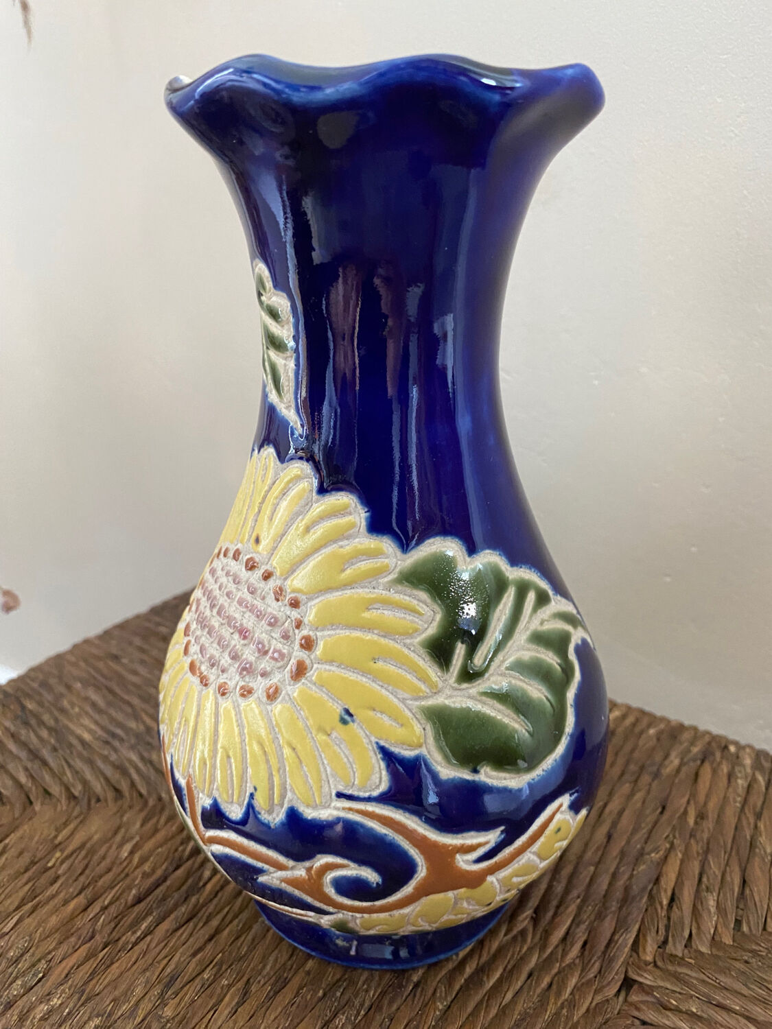 Sunflower vase