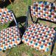 2 chairs from the 1980s