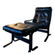 Scandinavian leather armchair
