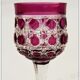 Wine from the Rhine or Roemer Baccarat crystal glass model Pontarlier