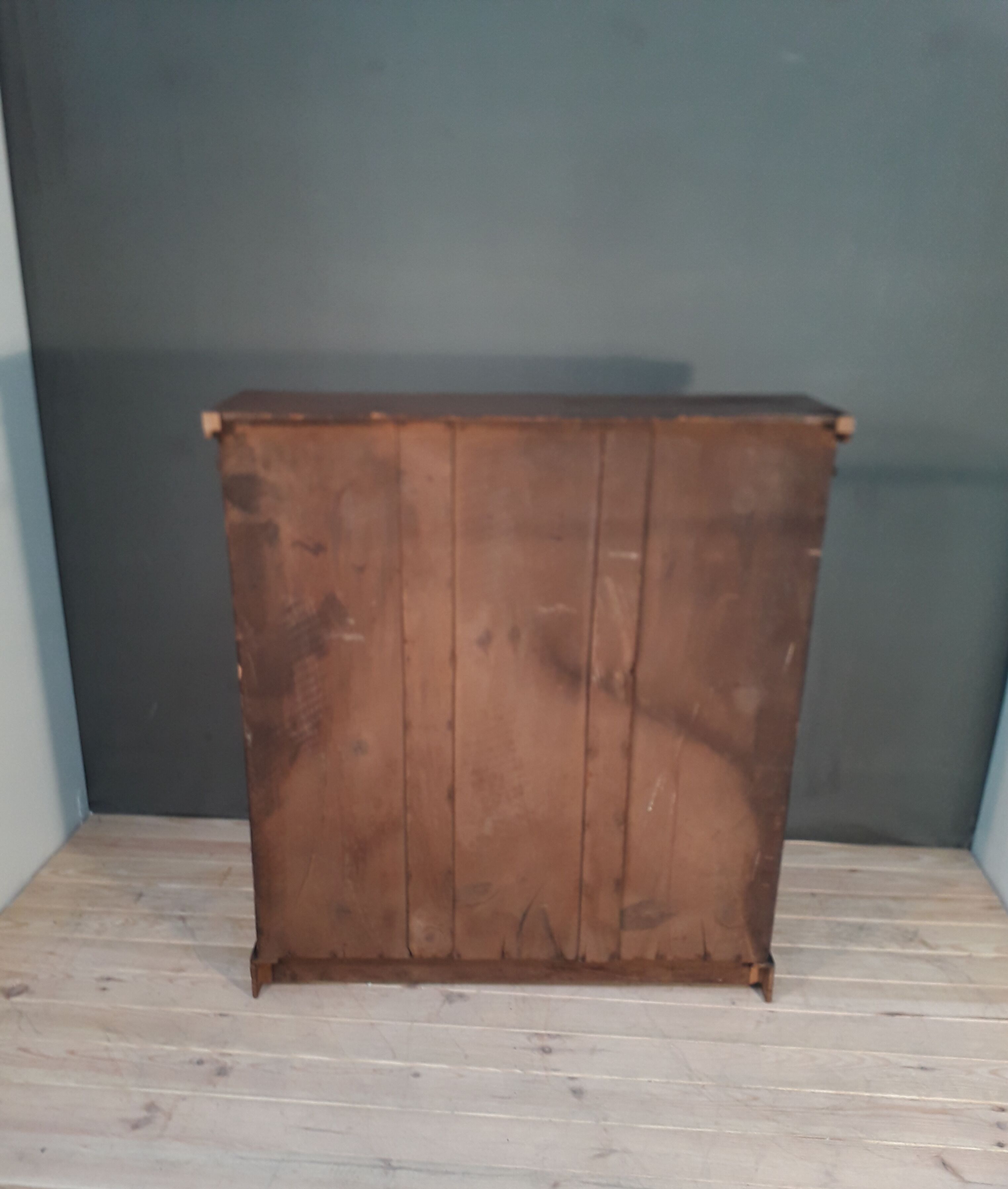 Mahogany wall window