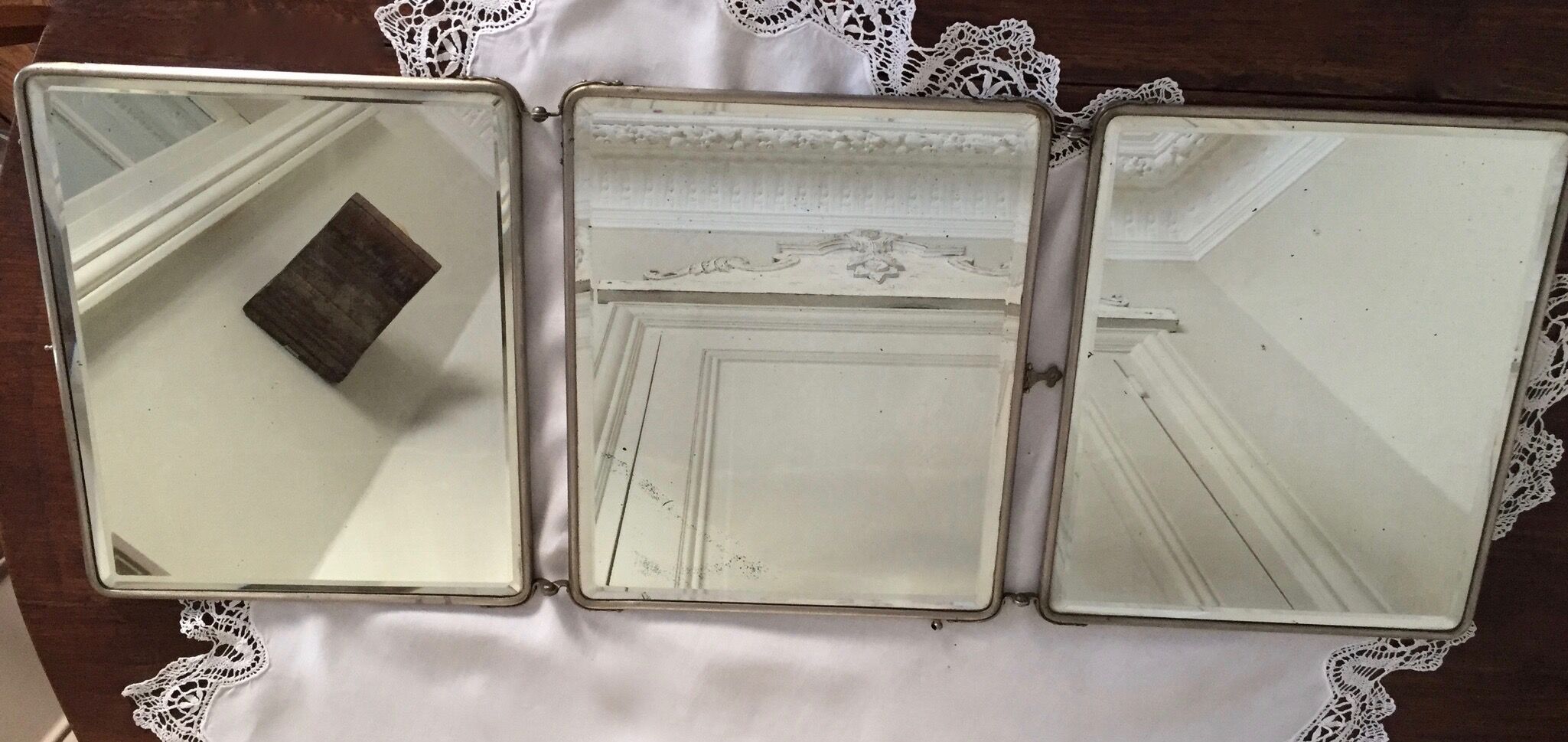 Miroir de barbier 96x37cm