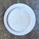 Small round Staffordshire dish in blue ironstone
