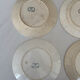 Iron Earth Plate Badonviller Marine • Romantic blue decor • Plate