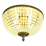 Pair of large 55cm tassel ceiling lights
