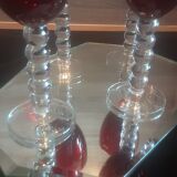 Lot 4water glasses or vintage wine