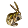 Small brass rabbit