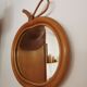 Vintage apple mirror