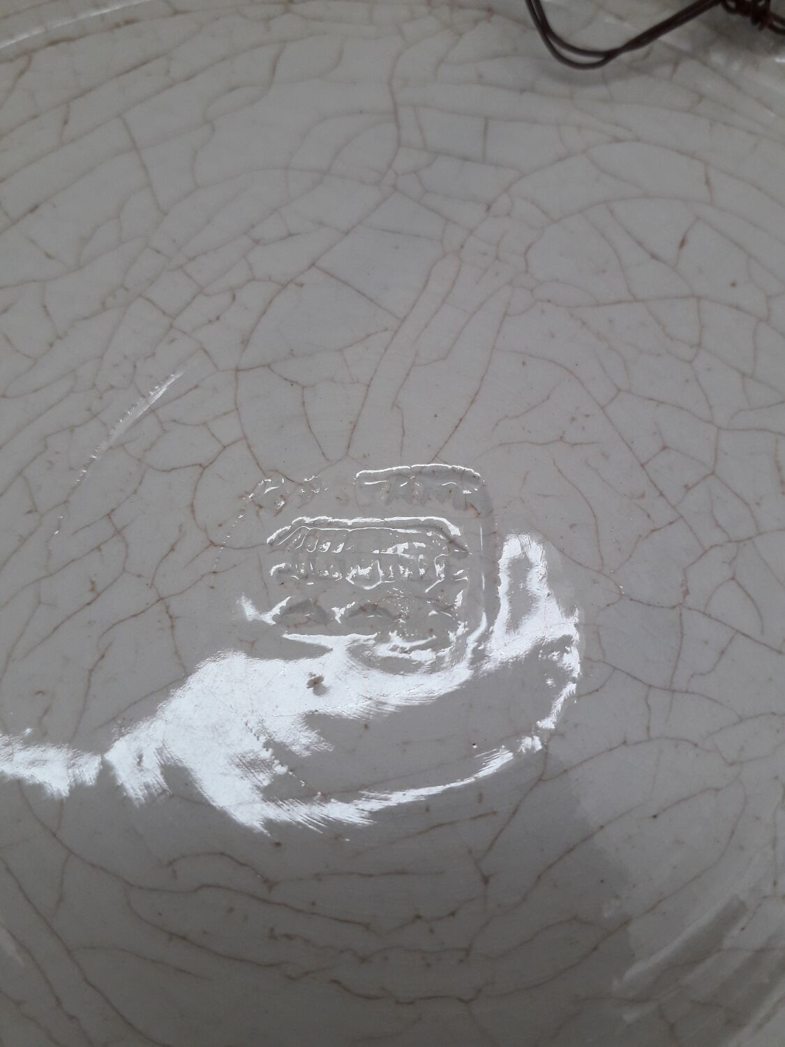 Old earthenware wall plates Bassano Italy floral decor