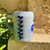 Alsatian stoneware beer mug