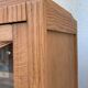 Parisian wardrobe glazed art deco 1920 raw wood