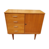 Buffet vintage miel dorée