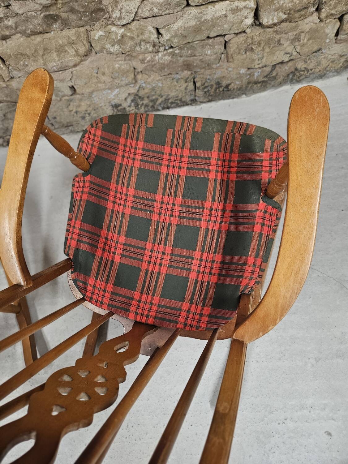 Pair of Windsor Rocking Chairs