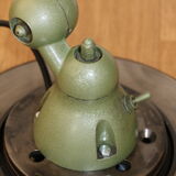 Jielde lamp 2 arms green hammered hammered