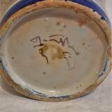 Tunisian vase mid-twentieth century. Nabeul. Signature.